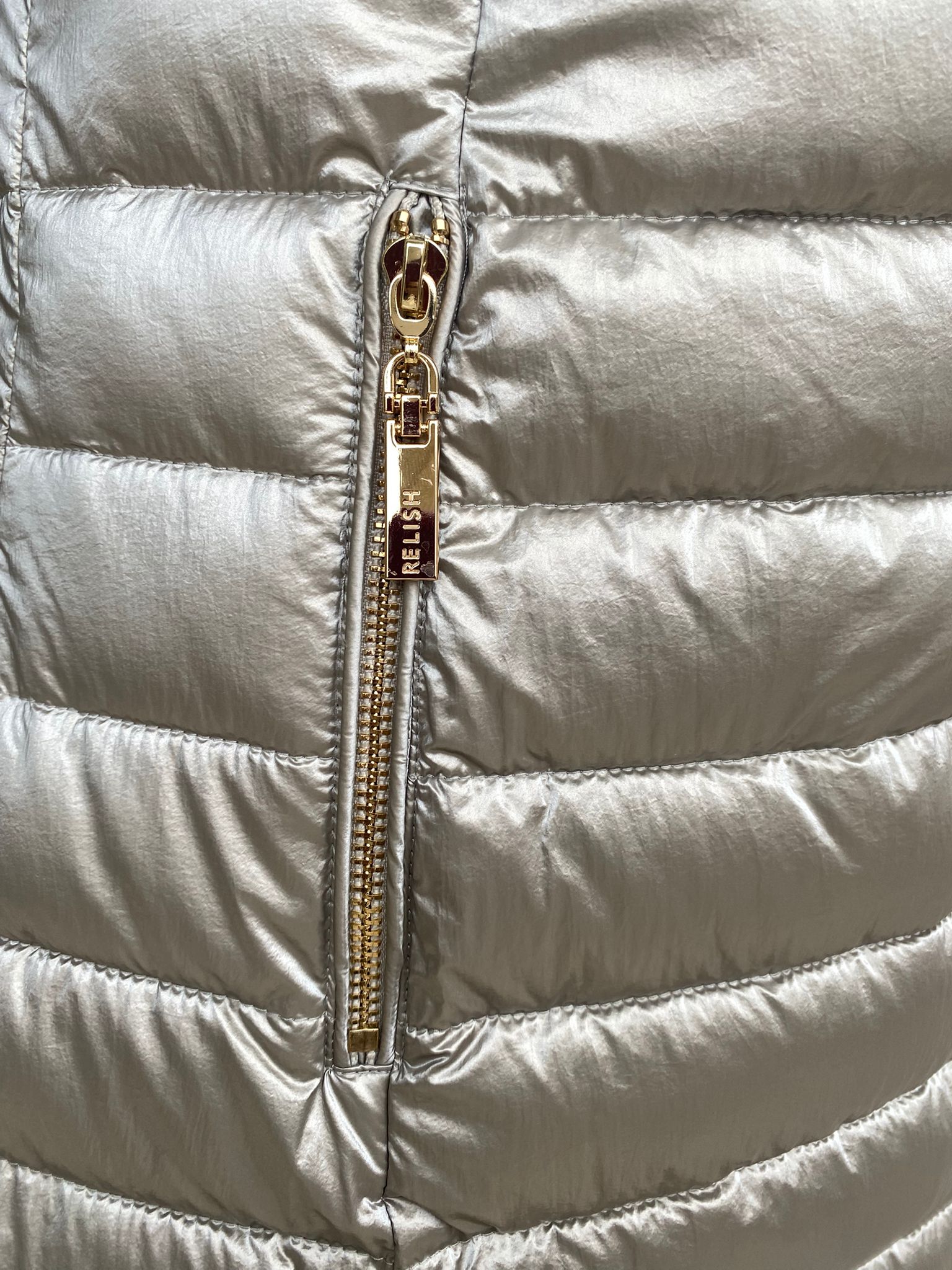 Relish – Piumino Donna DIESSAM Lungo RDA2505010024 Beige | Urban-Chic, Calore e Stile Versatile per l’Inverno
