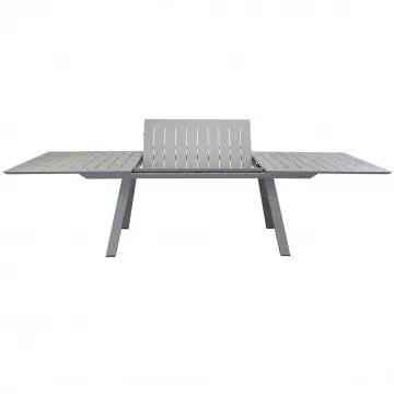 Tavolo rettangolare Zante allungabile 200/300 x 110 in alluminio