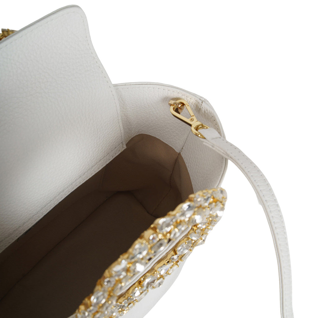 BORSA CIRCLE BIANCA