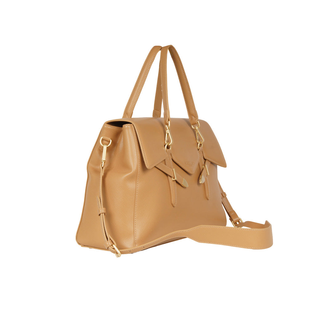BORSA A MANO YALIS BEIGE