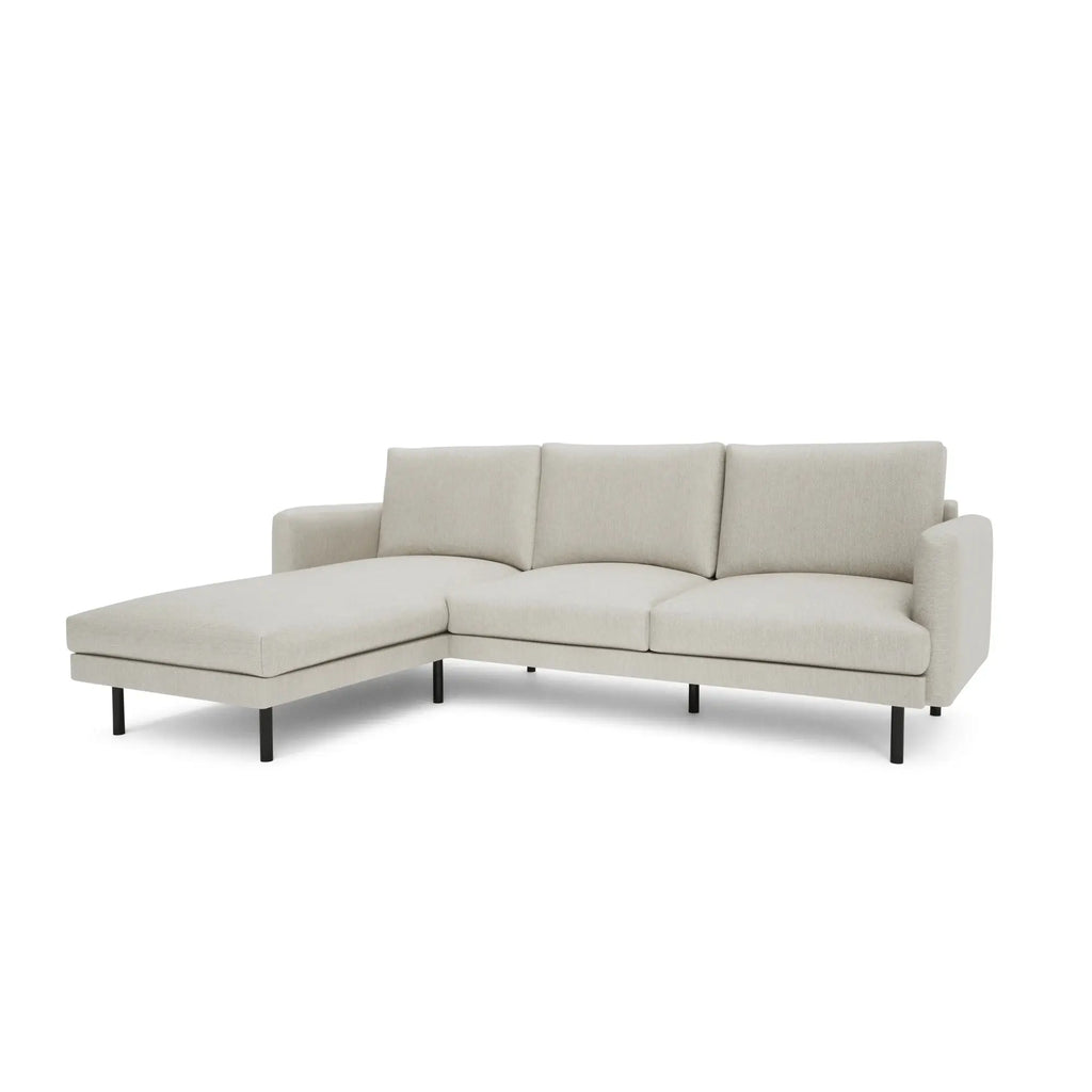 Divano Angolare 4 Posti BRERA Sinistra - Beige