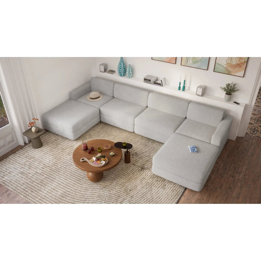 Divano Modulare GRACIA - Modulo Singolo Grande - Grigio