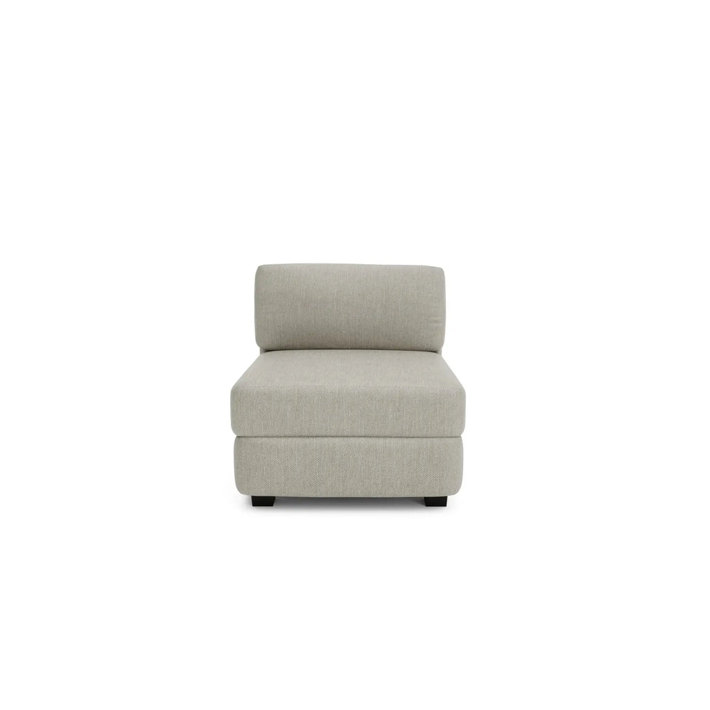 Divano Modulare GRACIA - Modulo Singolo - Beige Grigio