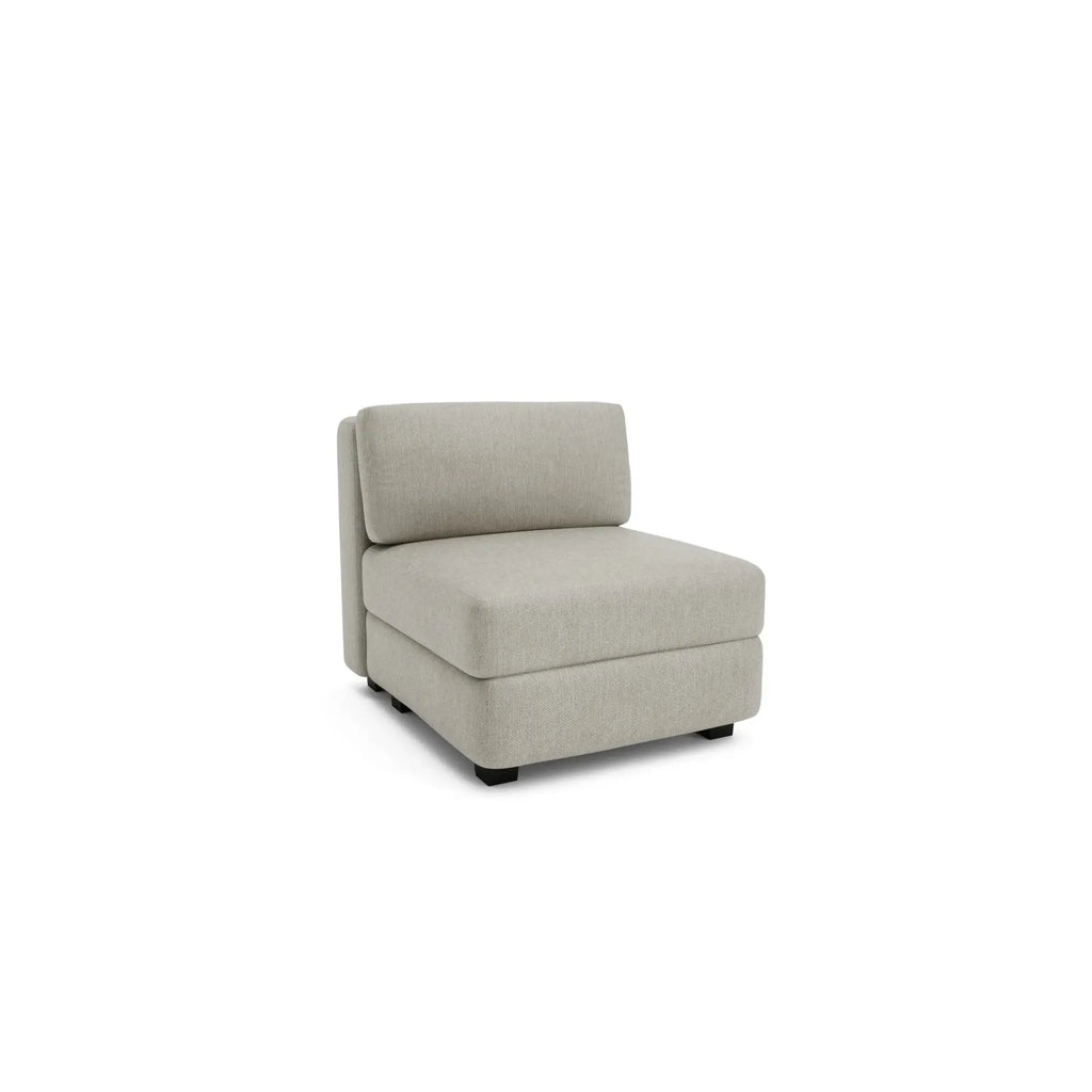 Divano Modulare GRACIA - Modulo Singolo - Beige Grigio
