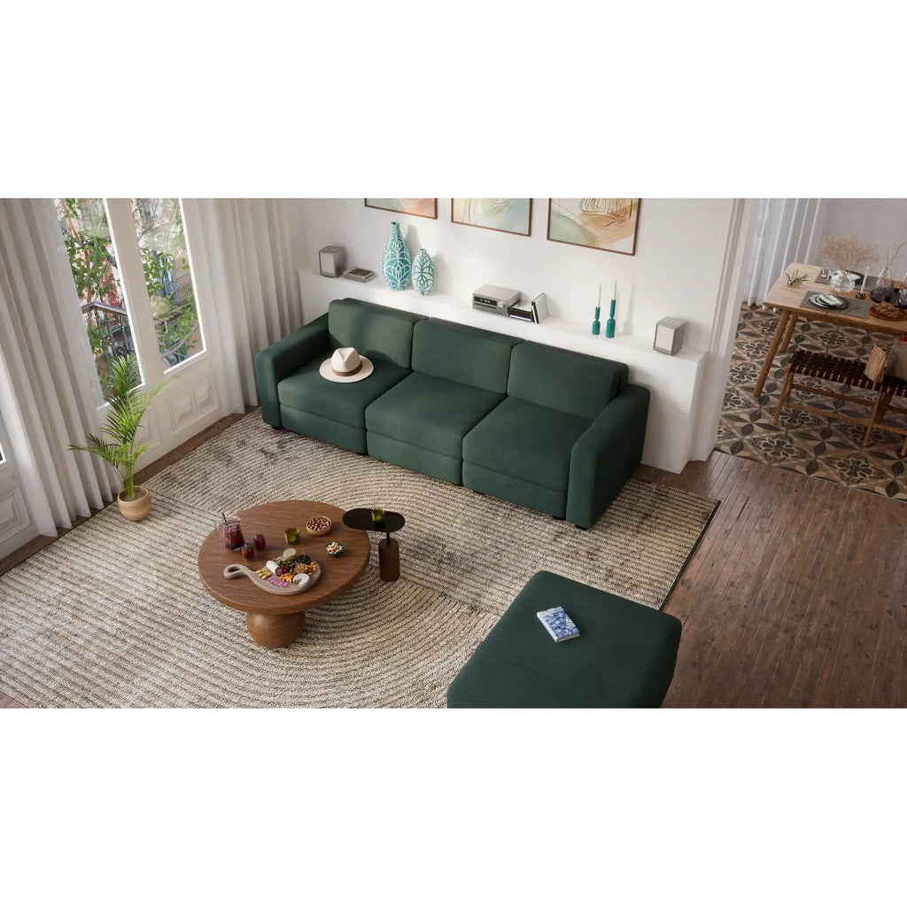 Divano Modulare GRACIA - Modulo Singolo Verde