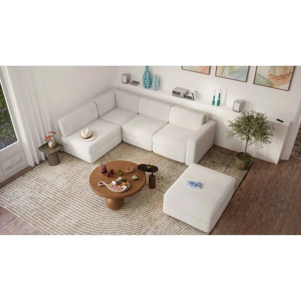 Divano Modulare GRACIA - Modulo Terminale Beige