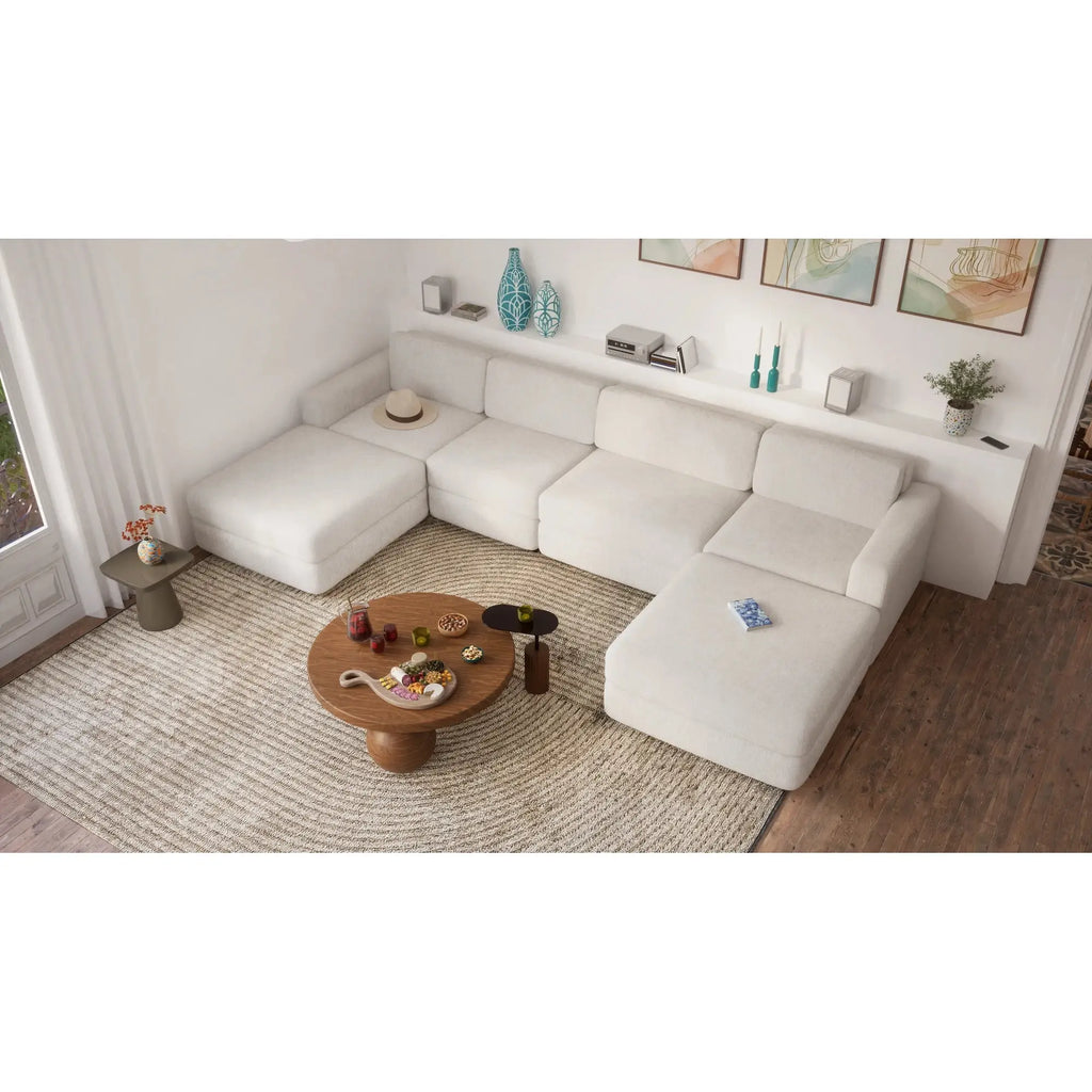 Divano Modulare GRACIA - Modulo Terminale Beige