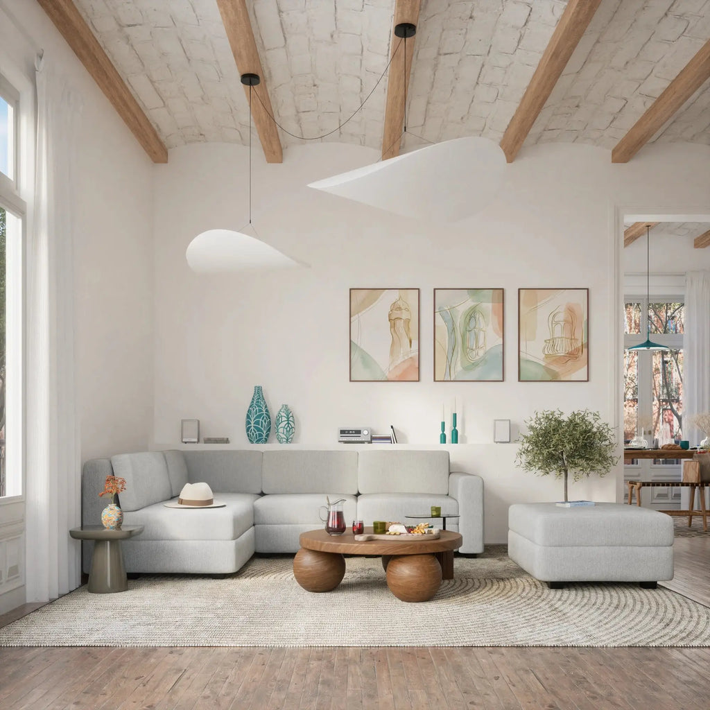 Divano Modulare GRACIA - Modulo Terminale - Grigio