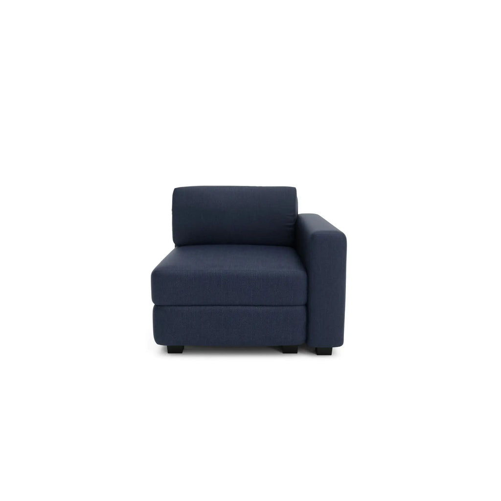 Divano Modulare GRACIA - Modulo Terminale - Blu Scuro