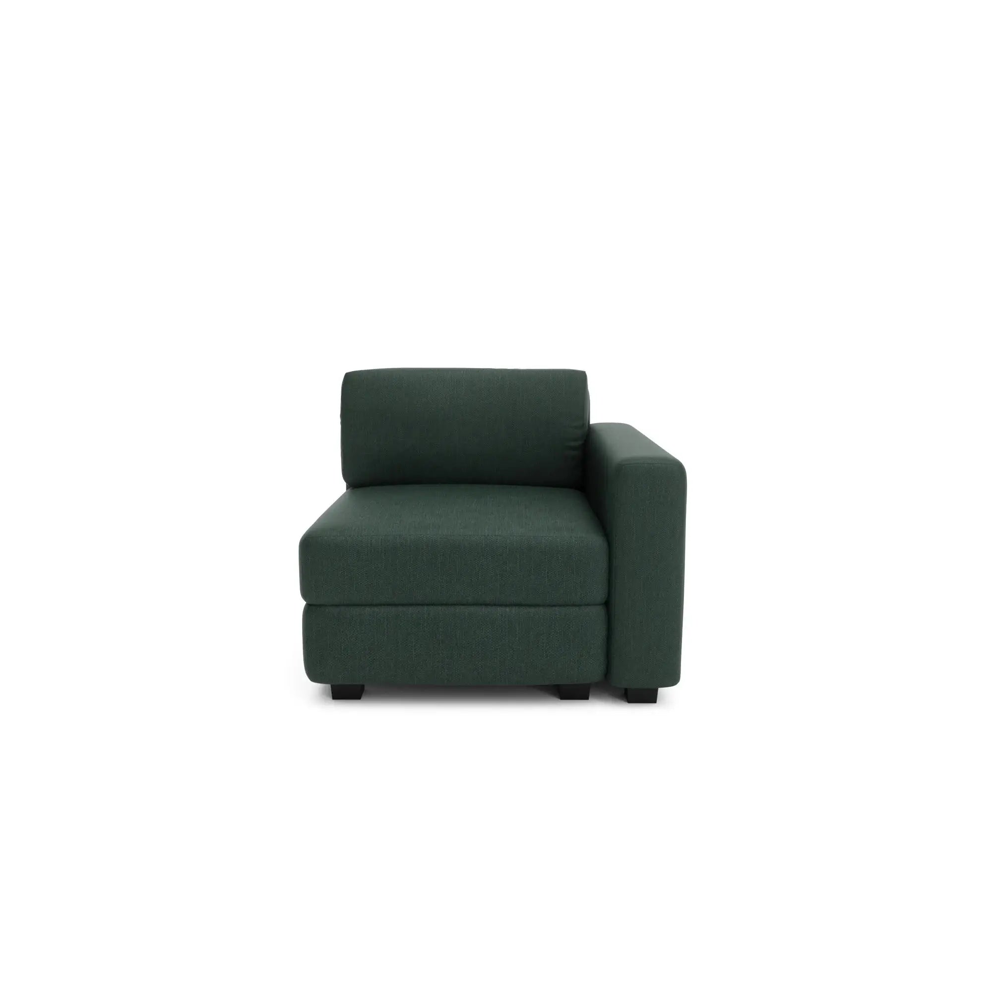 Divano Modulare GRACIA - Modulo Terminale Verde