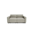 Divano Modulare 2 Posti GRACIA - Beige Grigio