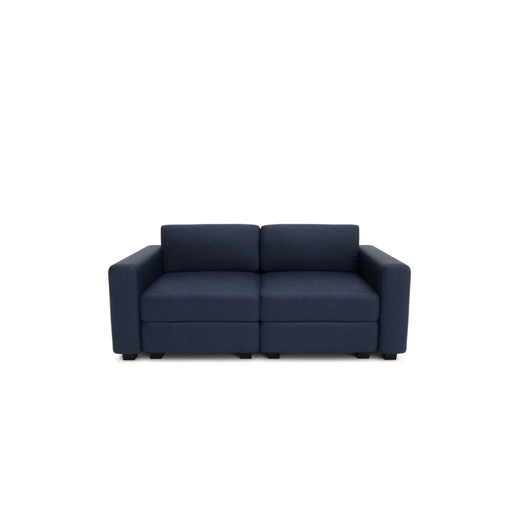 Divano Modulare 2 Posti GRACIA - Blu Scuro