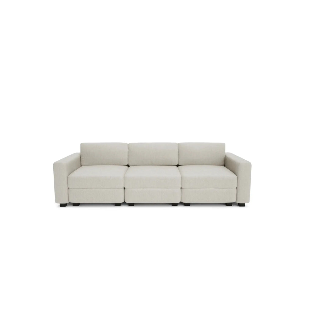 Divano Modulare 3 Posti GRACIA - Beige Crema