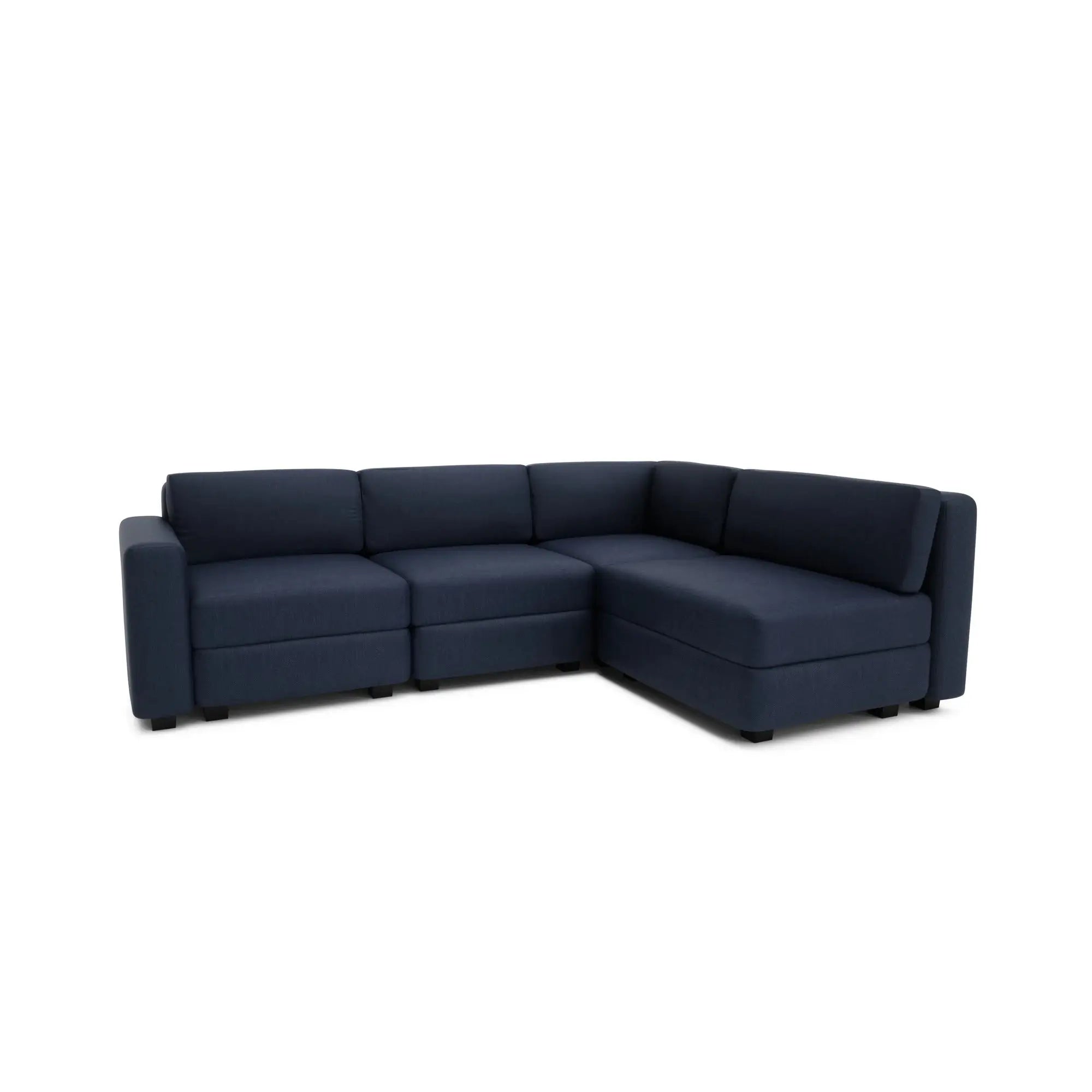 Divano Modulare Angolare GRACIA Blu Scuro