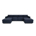 Divano Modulare GRACIA - Forma U 180x320x180 cm - Blu Scuro