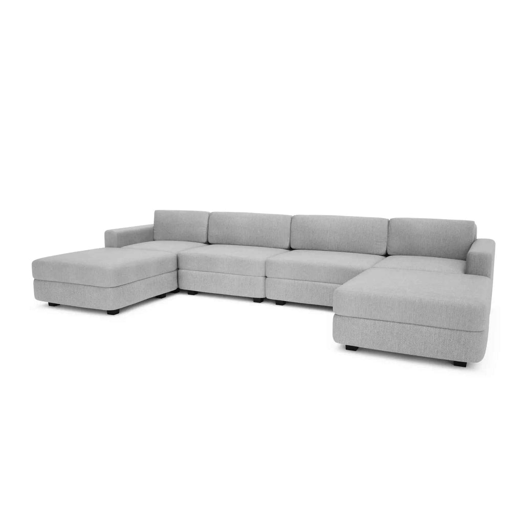 Divano Modulare GRACIA U-shape 180x360x180 cm - Grigio
