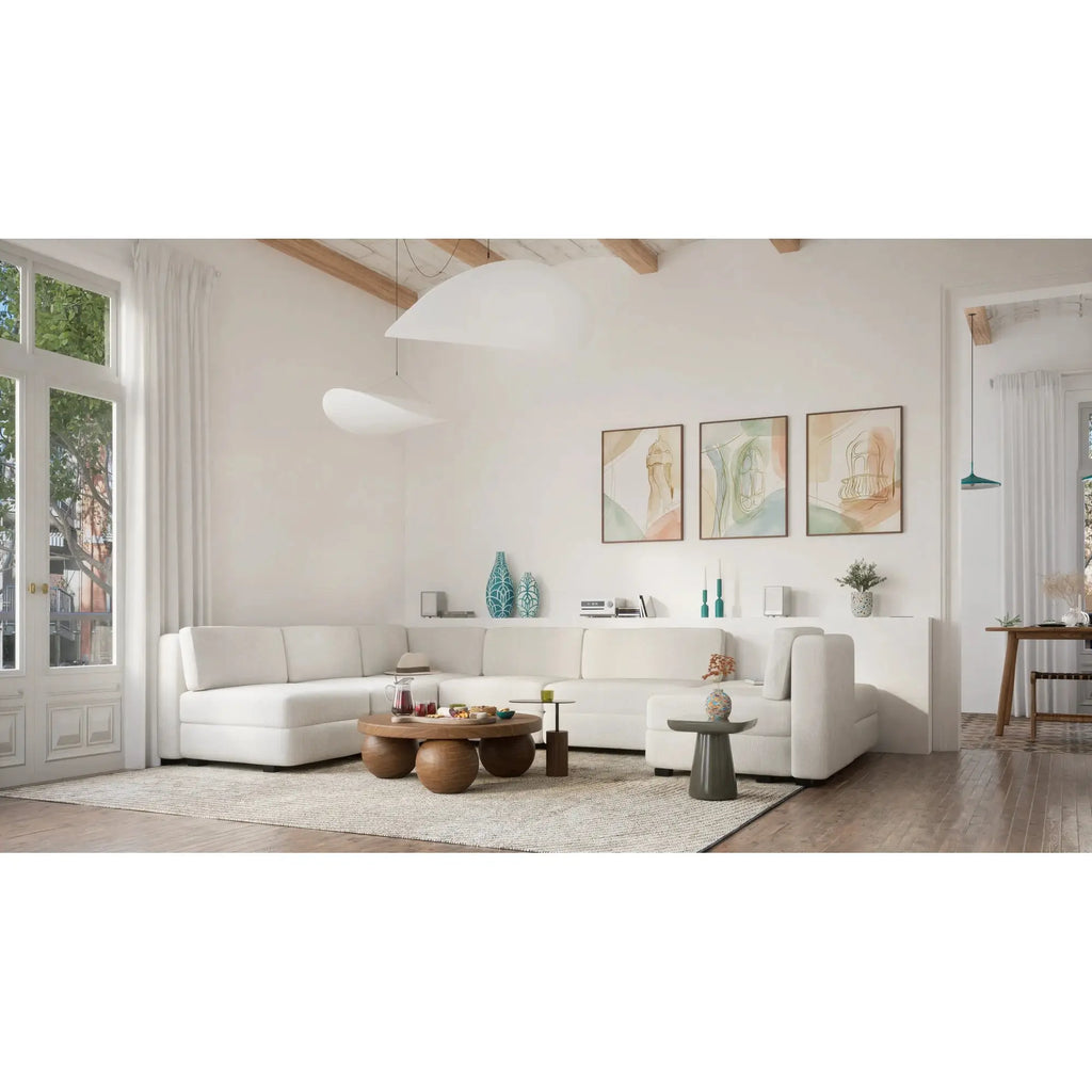 Divano Modulare GRACIA U-shape 160x340x230 cm - Panna