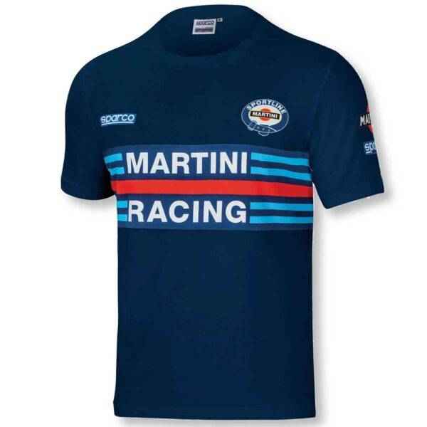 T-Shirt Martini Racing Blu, Leggera e Versatile, Taglie S-2XL