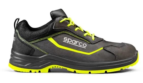 Scarpa da Lavoro Sparco Nubuck Antiscivolo con Suola in Poliuretano
