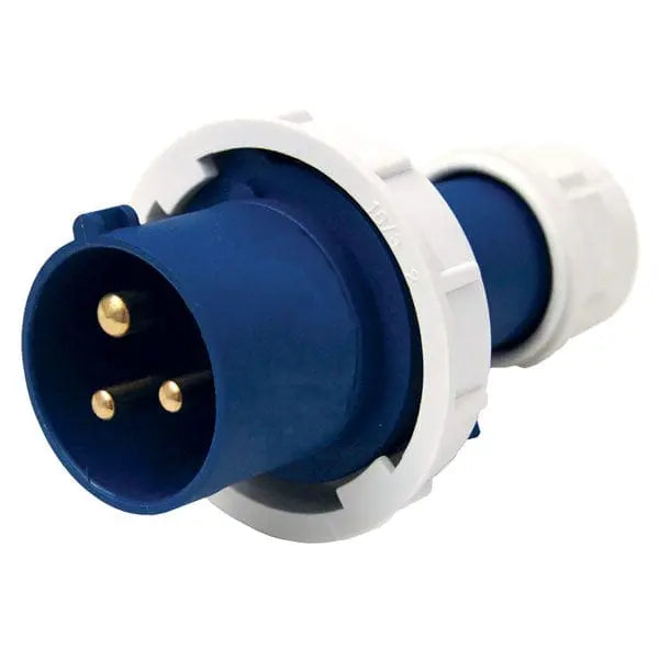 Spina iec 16a IP67 2p+t 220v