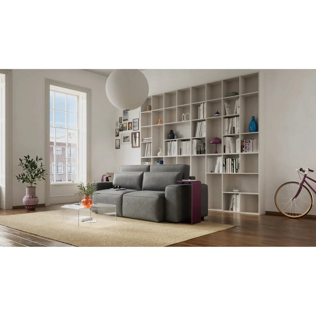 Divano Letto 3 Posti JORDAAN - Grigio