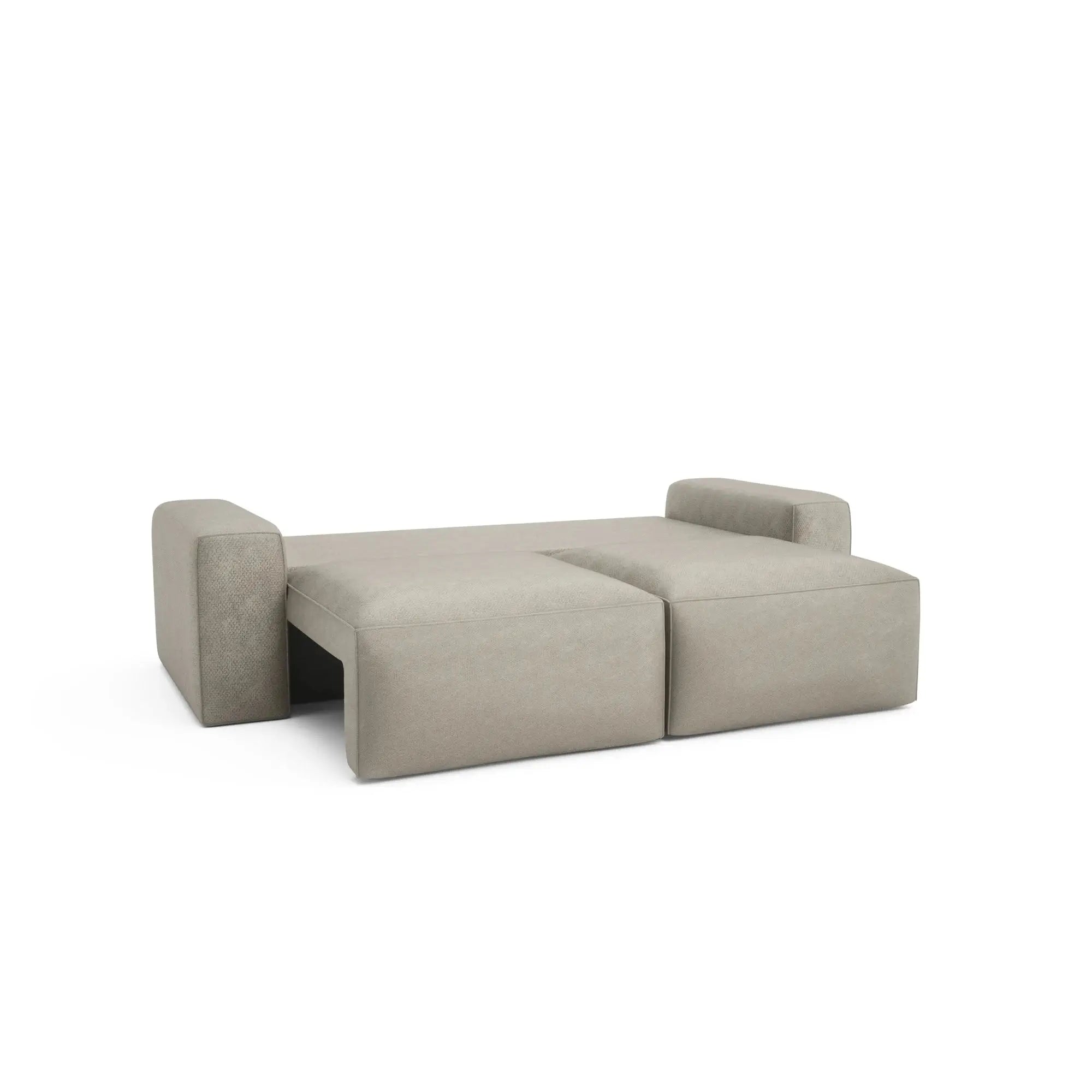 Divano Letto 3 Posti JORDAAN - Crema