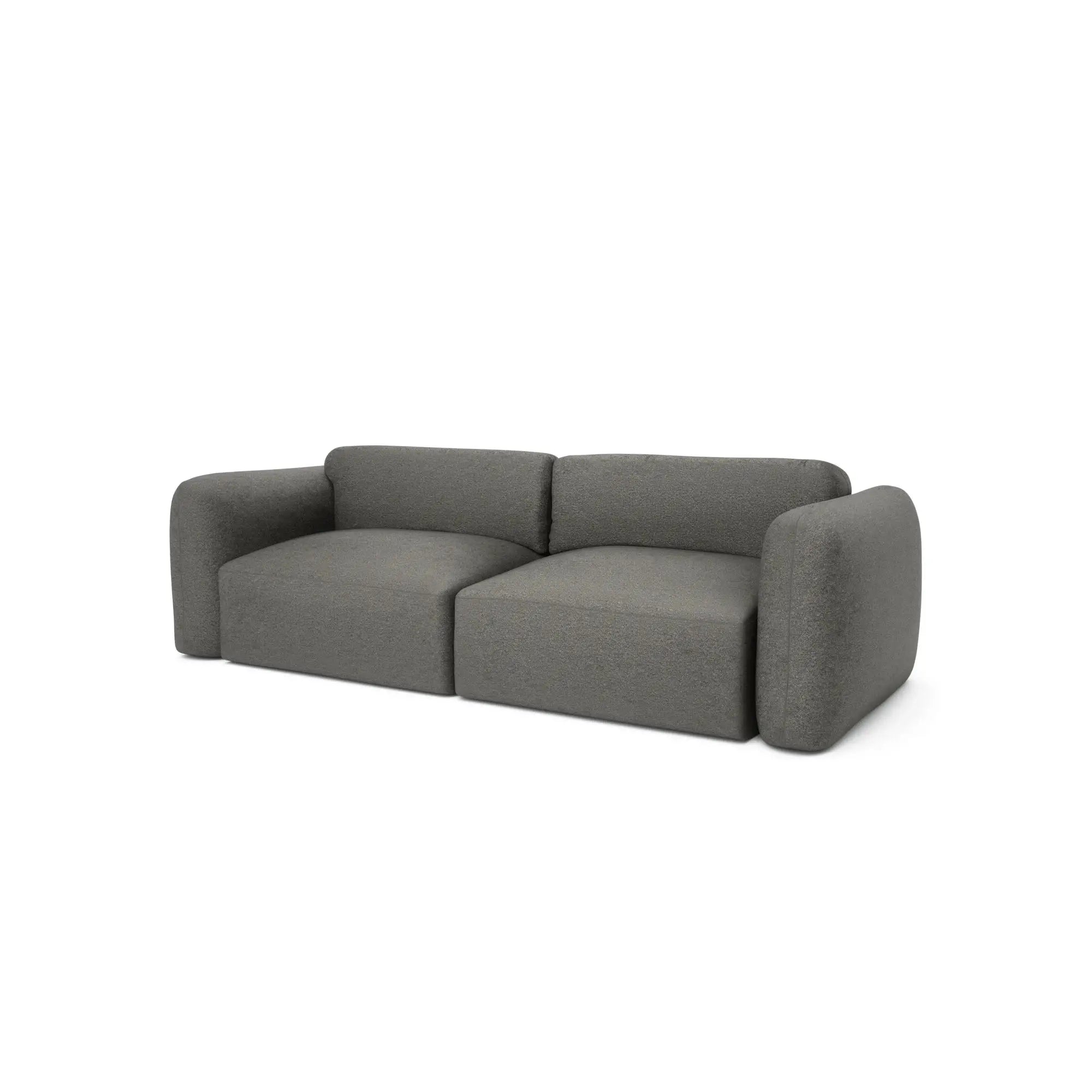 Divano Letto 3 Posti NORREBRO - Grigio