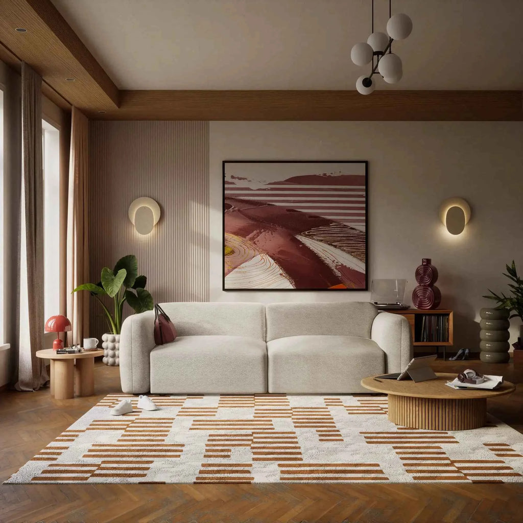 Divano Letto 3 Posti NORREBRO - Beige