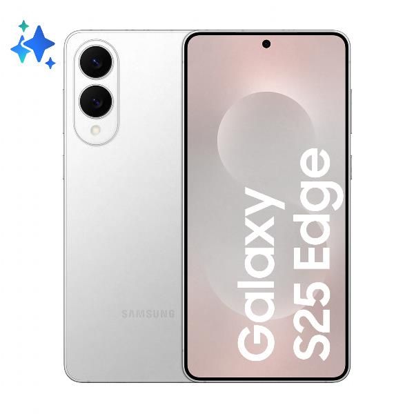 GALAXY S25 EDGE 12GB+512GB TITANIUM SILVER [SM-S937BZSGEUE]
