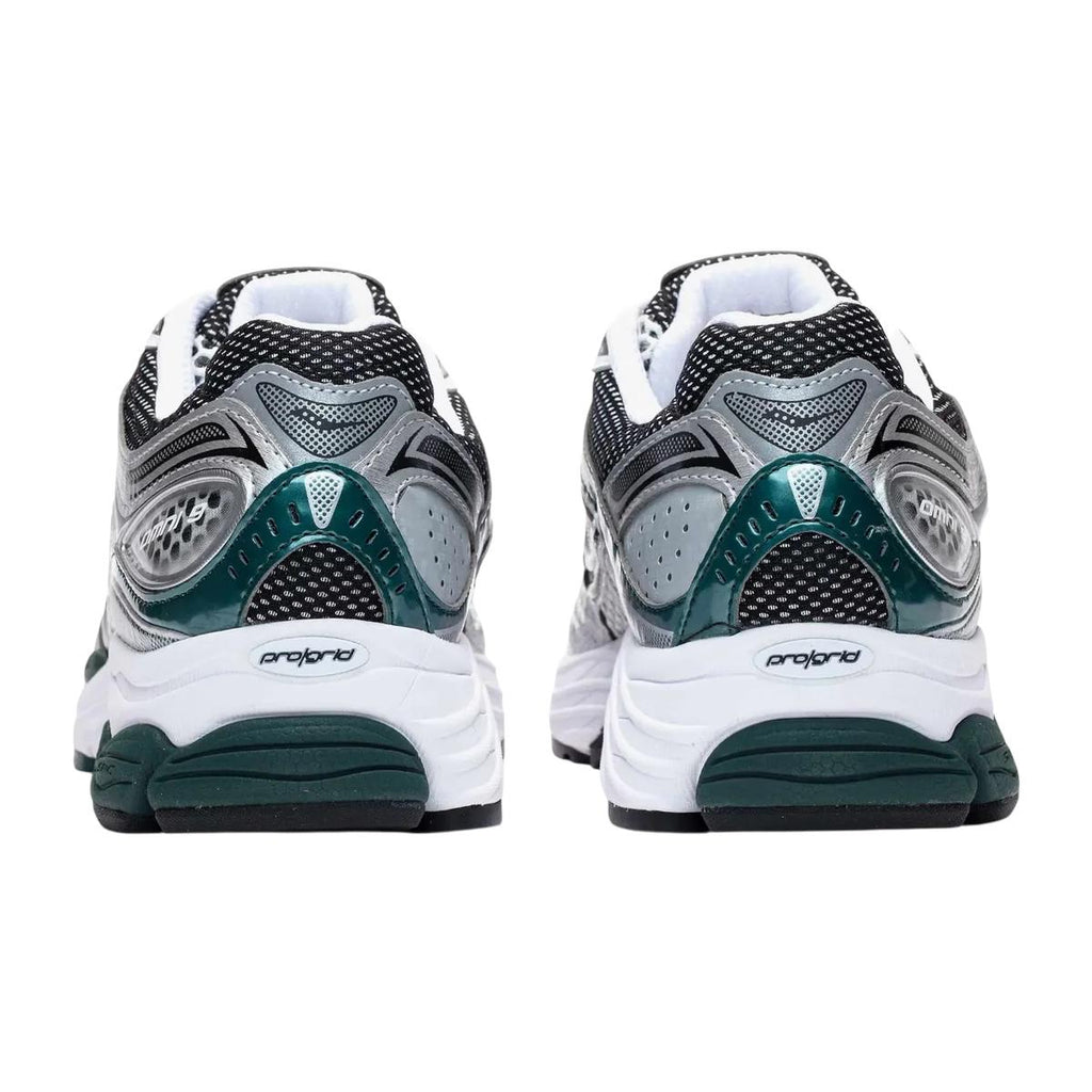 Saucony Sneakers Uomo ProGrid Omni 9 S70739-56 Bianco Argento Verde Pino
