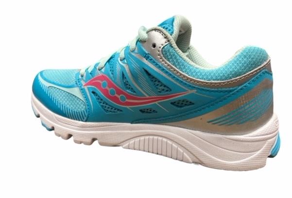 Saucony Zealot SY53672 Scarpe Running Junior Turchese Argento Corallo - 044212178461