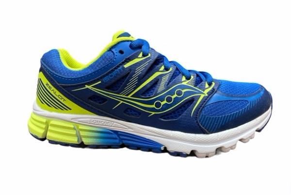Saucony Zealot SY54395 Scarpe Running Junior Ragazzo Blu Citron