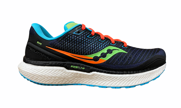 Saucony Triumph 18 Scarpe Running Uomo Nero Arancio