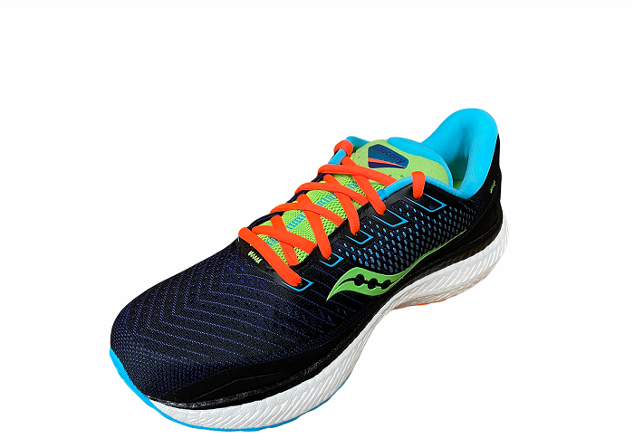 Saucony Triumph 18 Scarpe Running Uomo Nero Arancio
