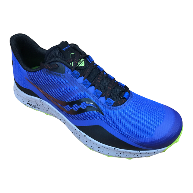 Saucony Peregrine 12 Uomo Blu Rosso Trail Running - S20737