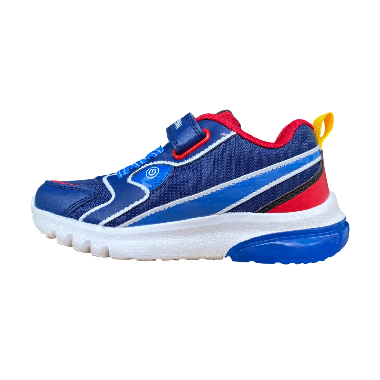 Geox scarpa Junior Ciberdron Superman J56LBD 05411 C0200 Blu-Rosso