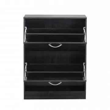 Scarpiera Sally Grigio Scuro: Legno, cm 60x24x80