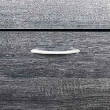 Scarpiera Sally Grigio Scuro: Legno, cm 60x24x80