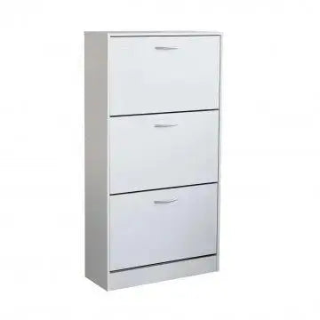 Scarpiera Vicky Bianca: Legno, cm 60x24x115