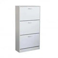 Scarpiera Vicky Bianca: Legno, cm 60x24x115