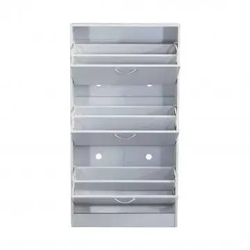 Scarpiera Vicky Bianca: Legno, cm 60x24x115