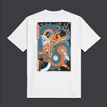 Dolly Noire t-shirt manica corta 
Kunyoshi Red Blue Tee TS170-TA-02 white