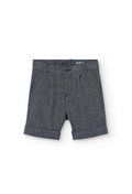 Boboli bermuda da bambino e ragazzo in denim 736040-2440 marinaio