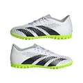 Adidas scarpa da calcetto per erba sintetica da uomo Predator Accuracy.4 TF GY9995 bianco-nero