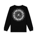 Dolly Noire felpa girocollo Astronomicum sw482-gr-01 nero
