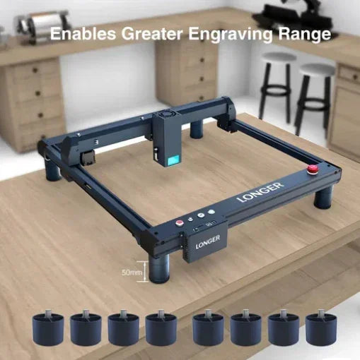 Longer Laser B1 support legs