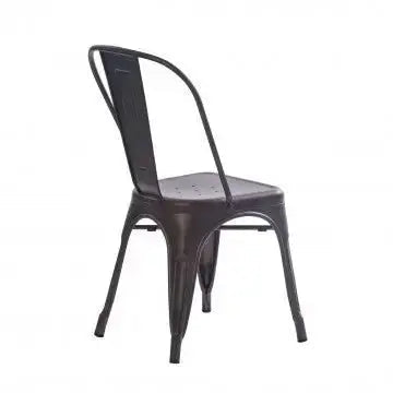 Sedia Gardena - Sedia in metallo con dimensioni di cm 53 x 45 x 85 h