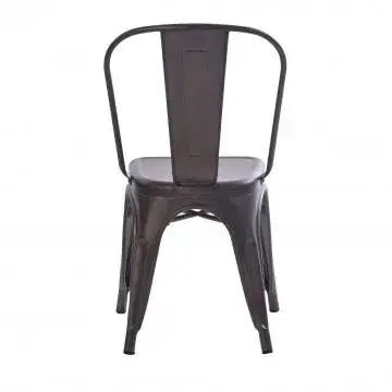 Sedia Gardena - Sedia in metallo con dimensioni di cm 53 x 45 x 85 h