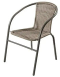 Sedia tipo rattan ios grigio