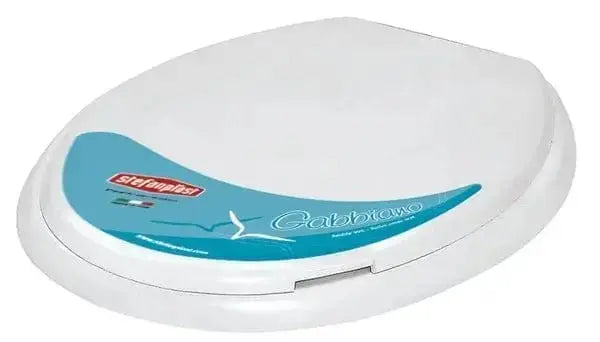 Sedile wc gabbiano cm.47x38x4h b.co